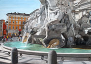 Fountain in Piazza Navona